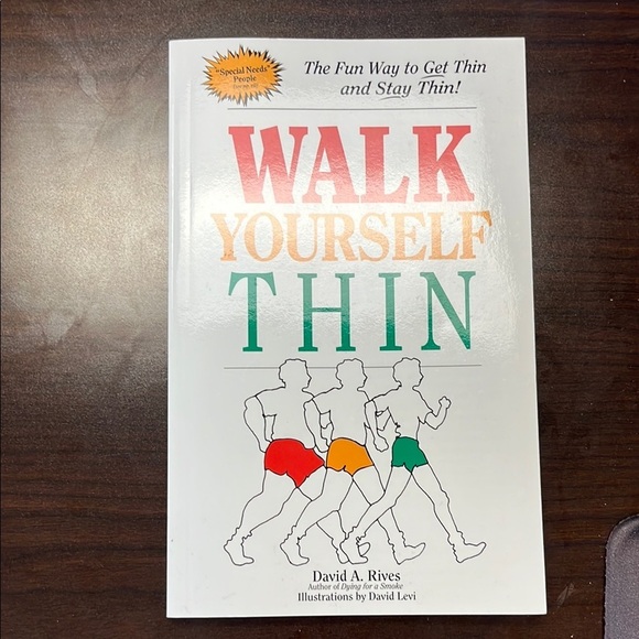 Walk Yourself Thin Book by Davis Rives - Picture 1 of 3